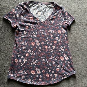 Floral Print Everyday Tee